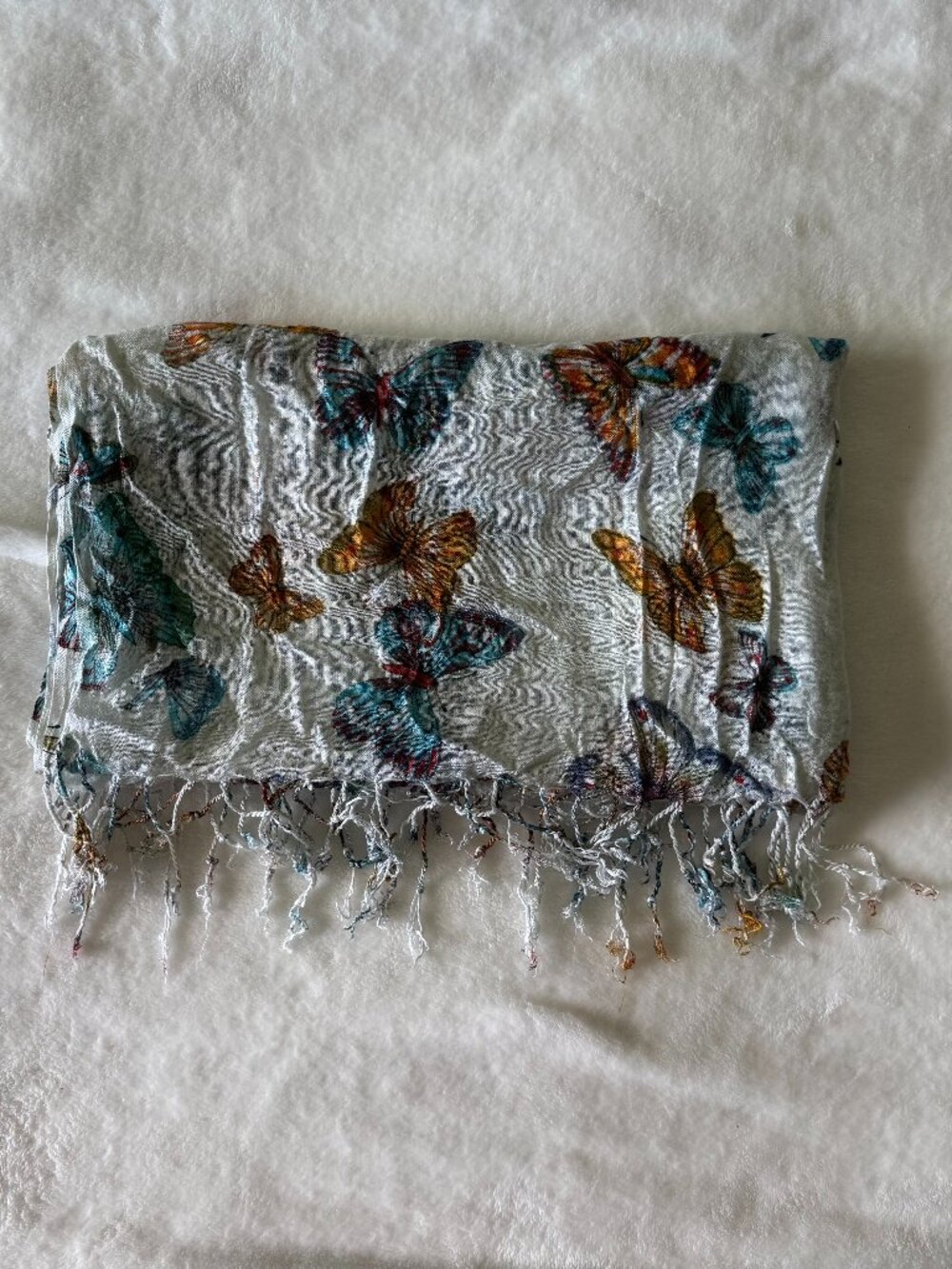 Lakhay's Collection Butterfly Scarf